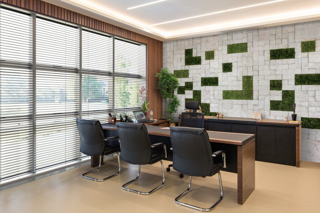 Design Biofílico com Mosaico Etrusco