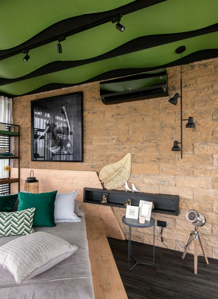 Ecobrick Stone Capuccino proj chalé
