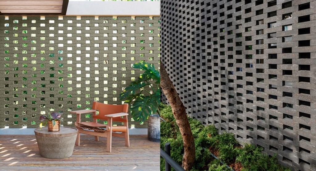 elemento vazado Castelatto: Ecobrick Block